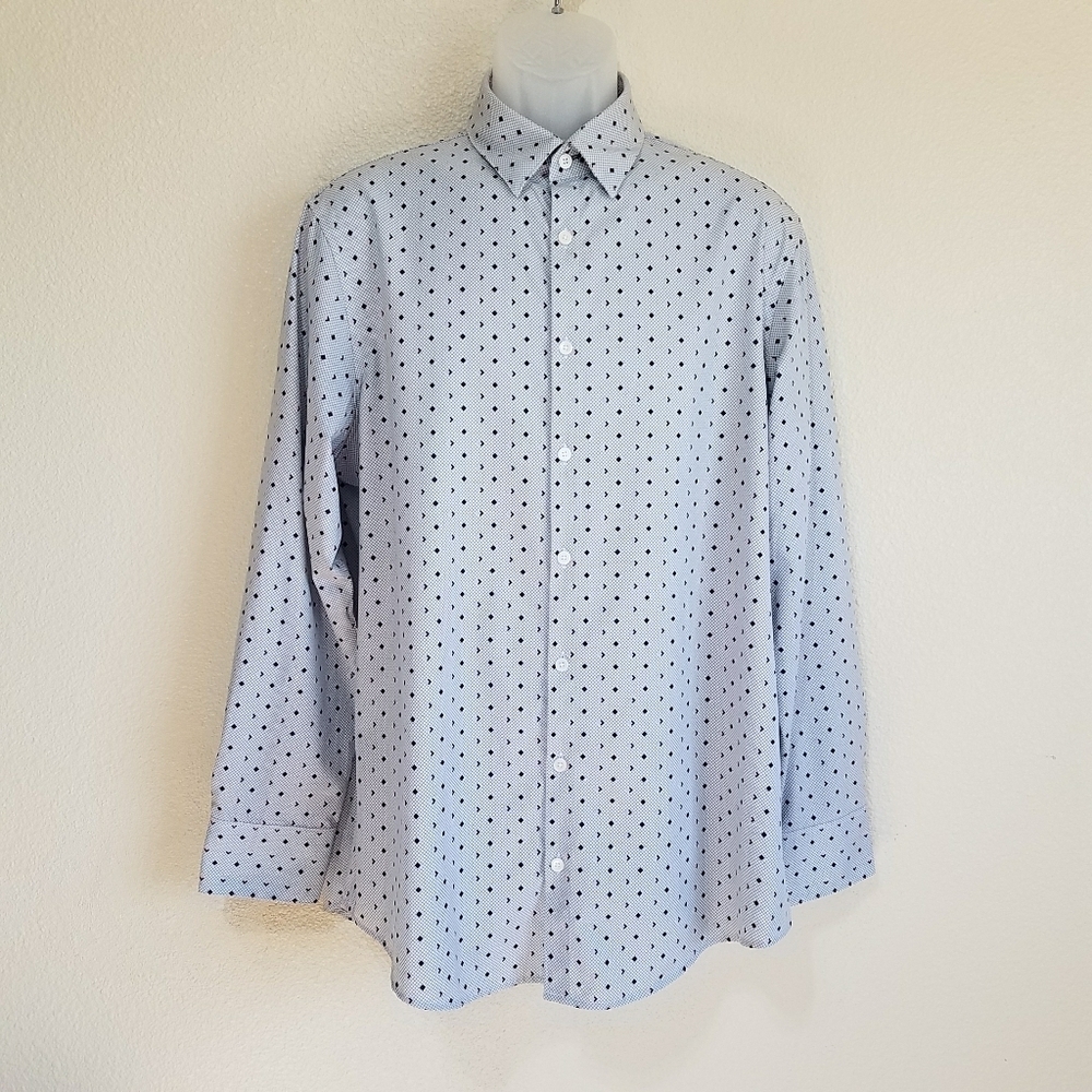 Mizzen + Main Classic Leeward Diamond Dress Shirt - Picture 2 of 8
